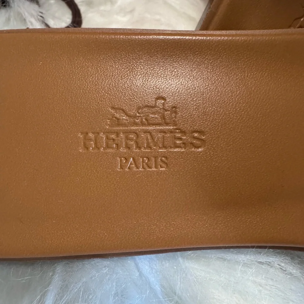 Hermes Oran Canvas Denim - Picture 4 of 8